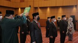 Resmi, Profesor Asal Aceh Besar Dilantik Jadi Rektor UIN Ar-Raniry Banda Aceh
