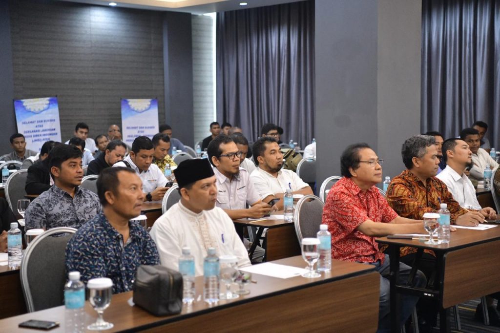 Kepala Biro Humas dan Protokol Setda Aceh, Muhammad Iswanto menghadiri Deklarasi Jaringan Media Siber Indonesia (JMSI) di Hotel Kyriad, Jum’at, (06/03/2020).