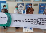 Bank Aceh Syariah KPO Salurkan APD ke Rumah Sakit dan Puskesmas