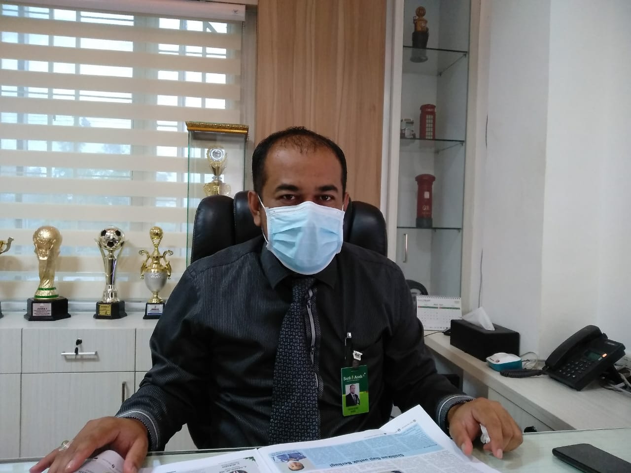 Fadhil Ilyas, Pimpinan Bank Aceh Syariah KPO Banda Aceh