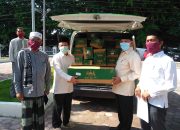 Cegah Penyebaran Covid-19, Aceh Besar Terima 150 Paket Pembersih Lantai Masjid