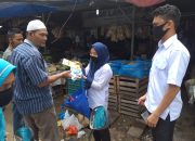BNN Banda Aceh Saweu Warga Bagikan Masker