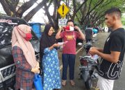 Dukung Perwal, BNN Banda Aceh Bagikan Masker Gratis
