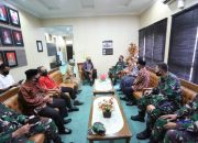 Pangdam IM Silaturahmi Dengan Ketua Pengadilan Tinggi