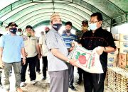 Wali Kota Banda Aceh Saweu Posko Pengungsian dan Serahkan Bantuan