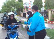 BNN Banda Aceh dan Duta Anti Narkoba Bagi Masker Gratis