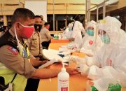 300 Anggota Polresta Banda Aceh Jalani Rapid Test Corona