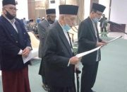 Abu Daud Zamzami Resmi Dikukuhkan Jadi Ketua MPU Aceh