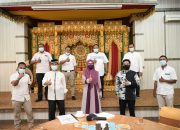 Wakil Ketua Gugus Tugas Covid-19 Aceh Terima Pengurus Organisasi Supir Ambulan