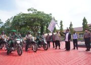 Bupati Aceh Besar Lepas Konvoi Pembagian Sembako Serentak HUT Bhayangkara