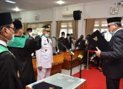 Plt Gubernur Aceh Lantik Muzakkar A. Gani sebagai Bupati Bireuen