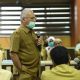 FOTO/ HUMAS PEMERINTAH ACEH Sekda Aceh, Taqwallah, memberikan arahan kepada SKPA terkait, saat menggelar rapat ketahanan pangan di gedung serbaguna Setda Aceh, Banda Aceh, Selasa (16/6/2020).