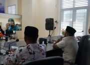 Optimalisasi PBM di Masa New Normal, Bupati Aceh Besar Vidcon dengan Ratusan Kepala Sekolah