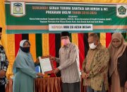 Kakanmenag Aceh Besar Resmikan Sanitasi MIN 28 Bantuan Korea