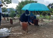 Daniar Tiba di Pemakaman Cek Gu Zaki, Tangis Pecah Tak Terbendung