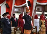 Forkopimda Aceh Ikuti Upacara HUT RI Ke-75 di Istana Kepresidenan Secara Virtual