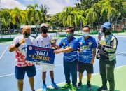 Aminullah/Tio dan Abdul Razak/Ragil Wahyu Juara I Bersama Turnamen Tenis U-95 se-Aceh