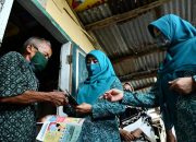 Cegah Corona, PKK Banda Aceh Bagikan Masker dan Edukasi Protokol Kesehatan