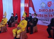 Dalam Balutan Baju Kerawang Gayo, Bupati-Wabup Ikuti Upacara HUT Ke-75 RI Secara Virtual