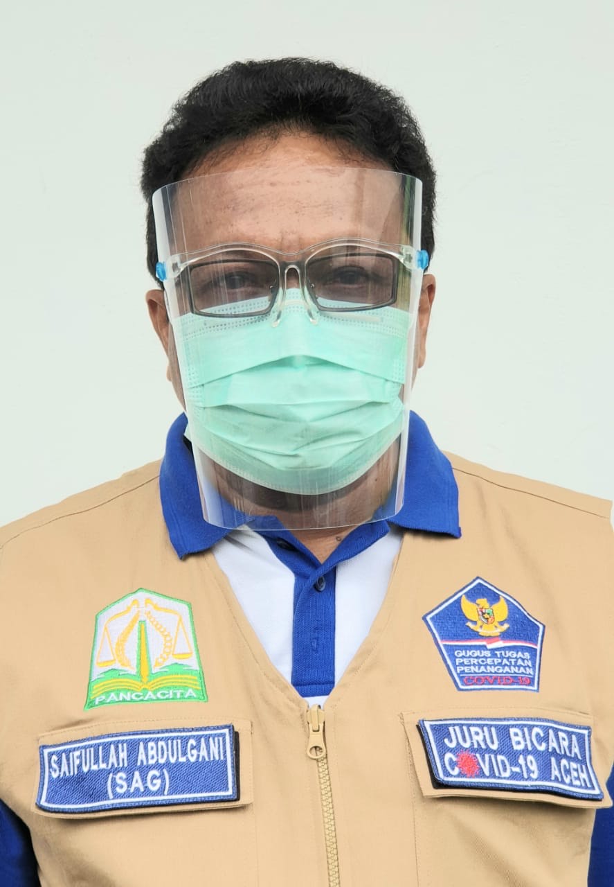 Juru Bicara Satuan Tugas (Satgas) Penanganan Covid-19 Aceh, Saifullah Abdulgani (SAG)