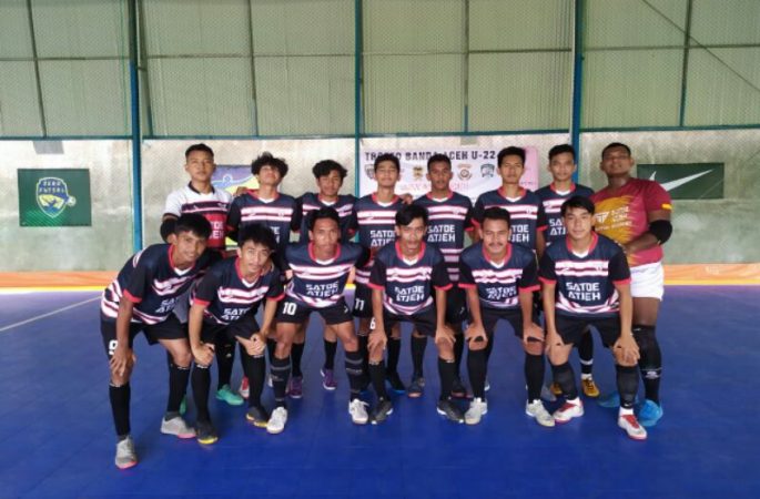 Satoe Atjeh Pimpin Klasemen Turnamen Futsal Trofeo U-22