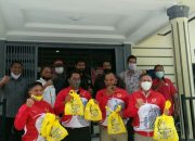 KONI Aceh Serahkan Bantuan Prokes Cegah Covid-19 dari Kemenpora kepada Atlet Pelatda PON