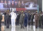Pangdam IM Ikuti Upacara HUT Ke-75 TNI Secara Virtual