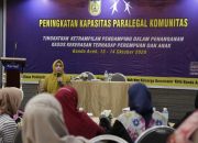 Dampingi Korban Kekerasan, DP3AP2KB Kota Banda Aceh Latih Paralegal Komunitas