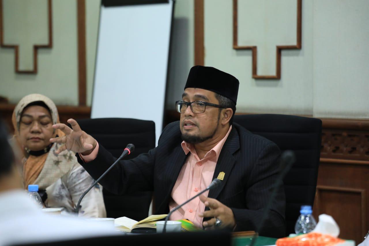 Ketua Komisi VI DPRA,Tgk H Irawan Abdullah, S.Ag