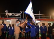 Gubernur Lantik FPMPA di Geladak Kapal Aceh Hebat 1