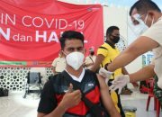 Atlet Pelatda PON Aceh Jalani Vaksinasi