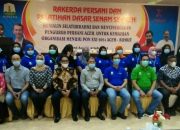 Tezar Buka Rakerda Persani dan Pelatihan Dasar Senam se Aceh