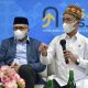Gubernur Aceh, Ir. Nova Iriansyah, MT mendampingi Menteri Investasi Republik Indonesia, Bahlil Lahadalia silaturrahmi dengan Pengurus KADIN Aceh di Kantor Kadin Aceh, Banda Aceh, Minggu (16/5/2021).