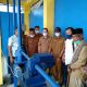 Wakil Bupati Aceh Besar Tgk H Husaini A Wahab menyampaikan sambutan pada silaturahmi hari pertama masuk kerja pasca Hari Raya Idul Fitri 1442 H di aula Kantor Bupati Aceh Besar, Senin (17/5/2021).