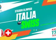 Prediksi Euro 2020 Italia vs Swiss : Incar Kemenangan Kedua