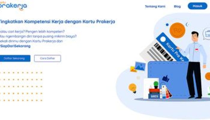 Kartu Prakerja Gelombang 17 Dibuka, Cuma Terima 40.000 Peserta