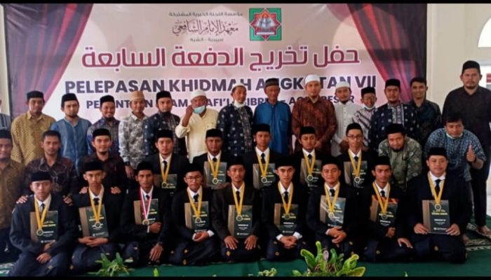 Dengan Protkes Ketat, Pesantren Imam Syafi’i Gelar Wisuda Angkatan VII