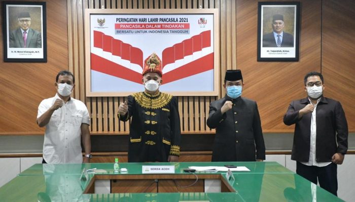 Peringatan Hari Lahir Pancasila Berlangsung Khidmat dari Aceh