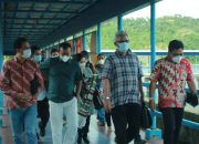 TindakLanjuti MOU BPKS Dengan KBS, DeputiBidang Koordinasi Kedaulatan Maritim dan Energi Kemenko Kemaritiman dan Investas iKunjungiP elabuhan Ct3 BPKS