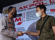 AKPOL 94 Peduli, Bagikan Ratusan Paket Bansos dan Voucher Belanja ke Peserta Vaksinasi