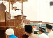 Jadi Khatib Shalat Jumat, Kadinsos Aceh Ajak Jama’ah Peduli Kondisi Pandemi