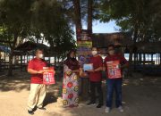 FK IJK dan OJK Aceh Bagikan 4.000 Masker di Lokasi Wisata