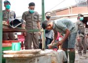 Tindak Lanjuti Laporan Muspika, Satpol PP dan WH Banda Aceh Tertipkan Pasar Tak Memiliki Izin