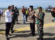 Asisten III Setda Aceh Sambut Menteri KKP di Bandara Malikussaleh