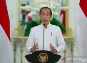 Presiden Jokowi Disambut Salawat Badar di Aceh Besar