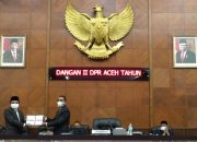 Asisten I Terima Dokumen Aspirasi Masyarakat Hasil Reses II DPR Aceh