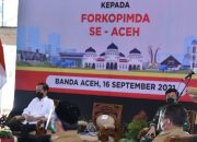 Gubernur Nova Laporkan ke Presiden Tentang Penanganan Covid-19 di Aceh