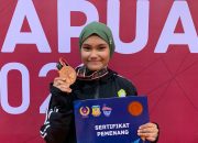 Elvanda Catat Sejarah Sabel di PON XX