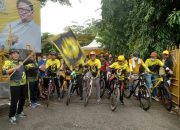 Meriahkan HUT Ke-57, Pengurus Partai Golkar Aceh Lakukan Gowes Bersama