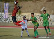 Tuan Rumah Juarai Grup A dan Enam Besar Sepak Bola Putra PON Papua